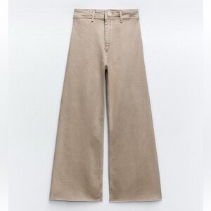 Zara Marine Straight High Rise Jeans